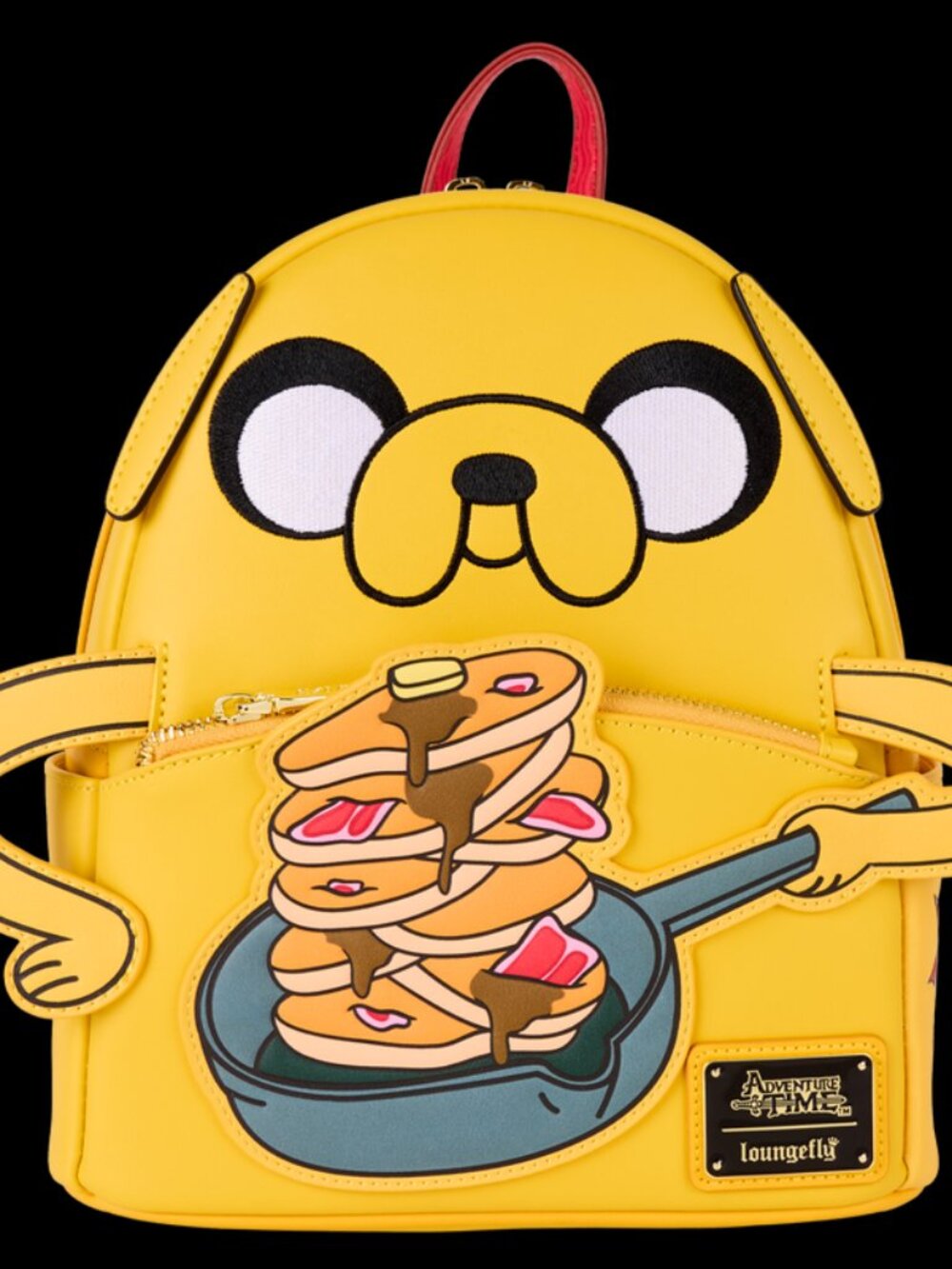 Loungefly Adventure Time Jake Cosplay Mini Backpack: